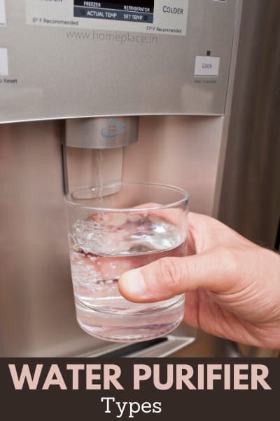 types of water purifiers