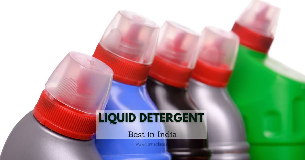 best liquid detergents for washing machine in India