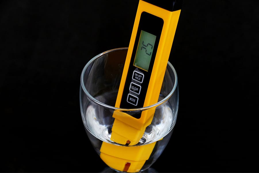 using tds meter to measure water hardness in ppm