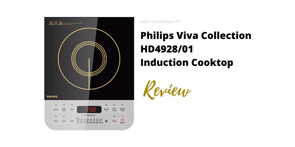 Philips Viva Collection HD492801 induction cooktop review