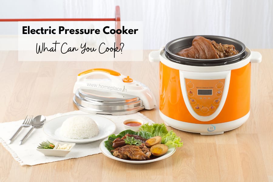 what can you cook in an electric pressure cooker