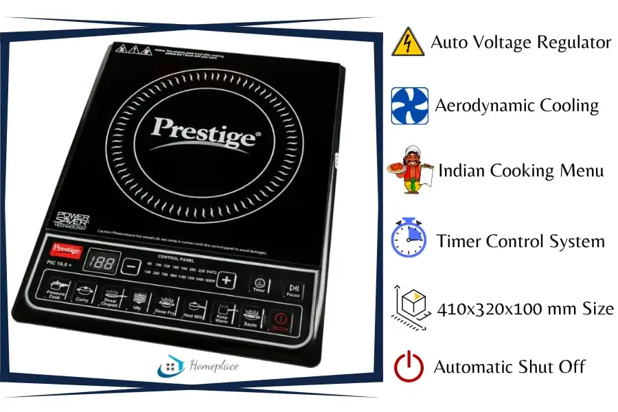Prestige PIC 16.0 1900 watt Induction Cooktop