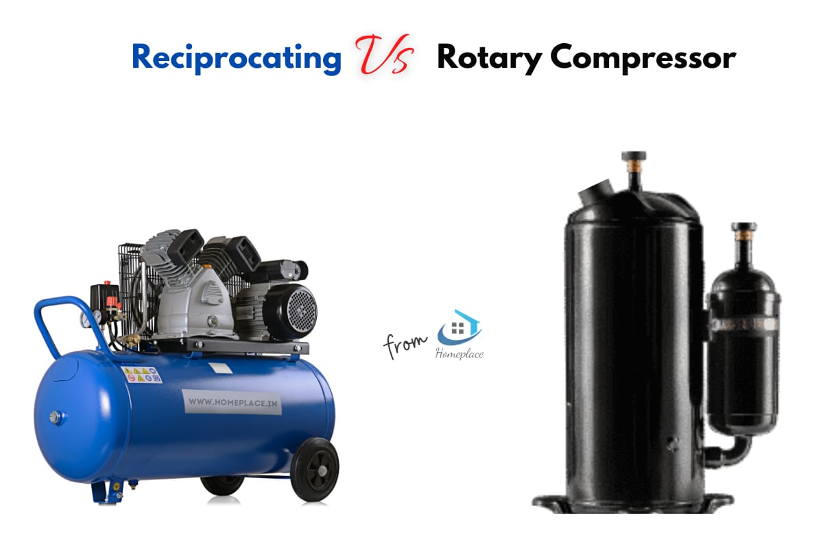 Rotary vs. Reciprocating Compressor comparison