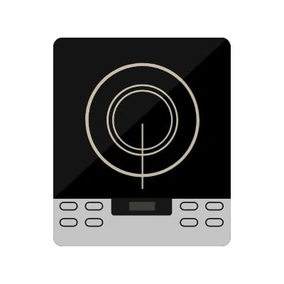 Single Element Induction Cooktop