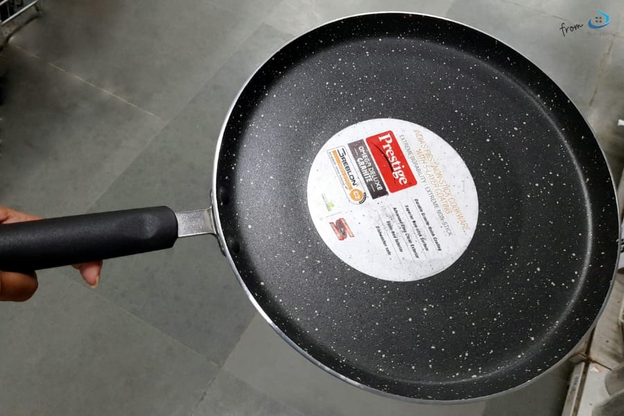 Testing Prestige Omega Deluxe non-stick Granite Fry Pan