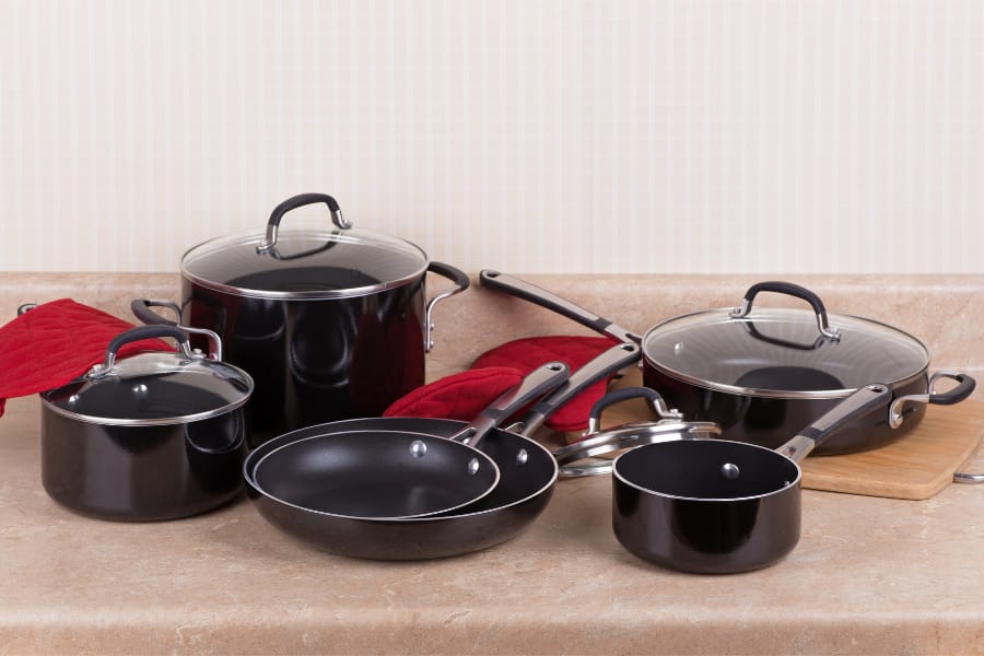 used and tested non-stick cookware for safety